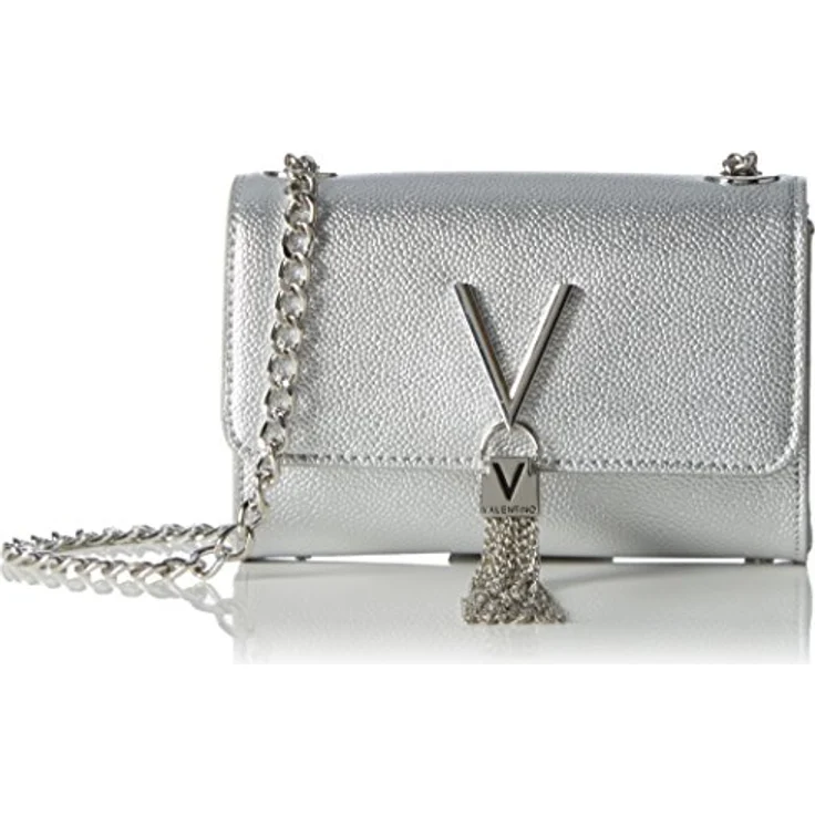 VALENTINO BAGS Umhängetasche Divina, maßgeschneiderte Schultertasche in Argento mit abnehmbarem Henkel und Schulterriemen – Bild 1