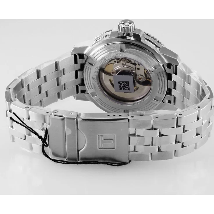 Tissot Automatikuhr T1204071109101 Powermatic 80 Seastar 1000, 30 ATM, Edelstahlarmband, silber
