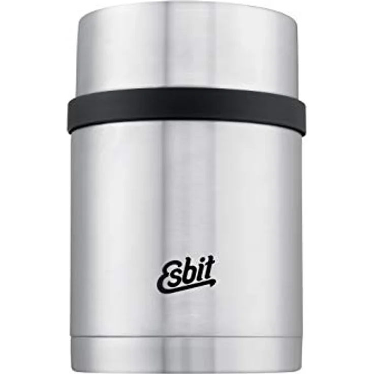 Esbit Thermobehälter Sculptor , Edelstahl | BPA-Frei , Schwarz, Silber, Grün , 0.75L & 1 L , für warme & kalte Speisen – Bild 2