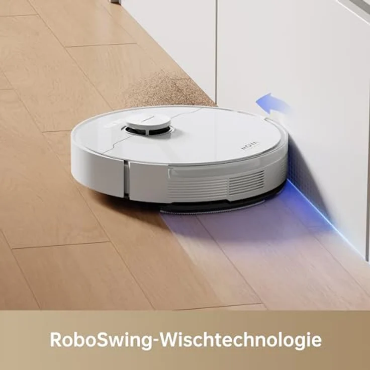 Dreame Mova S10 Saugroboter, 7,000Pa Saugkraft, 3DAdapt-Hindernisvermeidung, 7 mm Moppanhebung – Bild 4