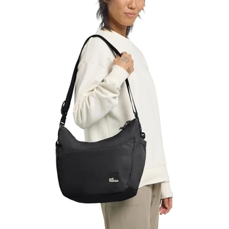 Jack Wolfskin Umhängetasche PARAISO, 10 L Fassungsvermögen, CROSSRIP 300D RE Material, blau – Bild 5