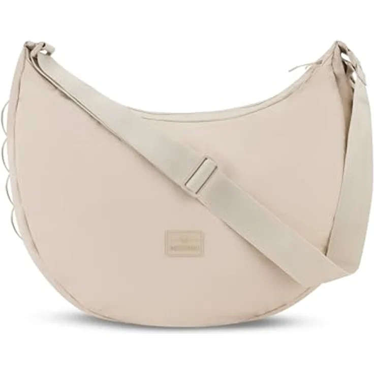 Johnny Urban Kaia Umhängetasche, 51 cm, 100% Nylon, gelb – Bild 1