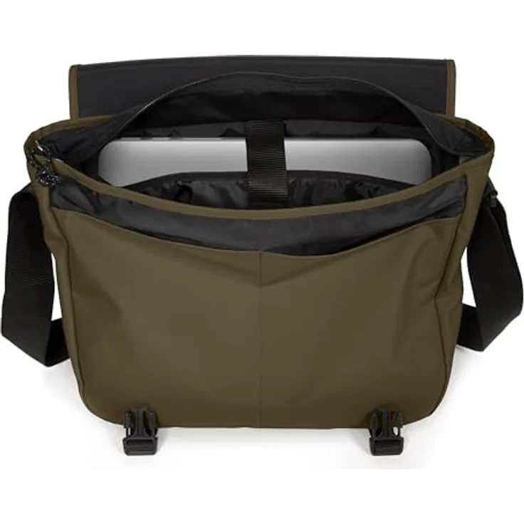 EASTPAK Delegate Umhängetasche, 20 L - Army Olive (Grün) - Water Repellent Fabric, 30 Year Warranty – Bild 2