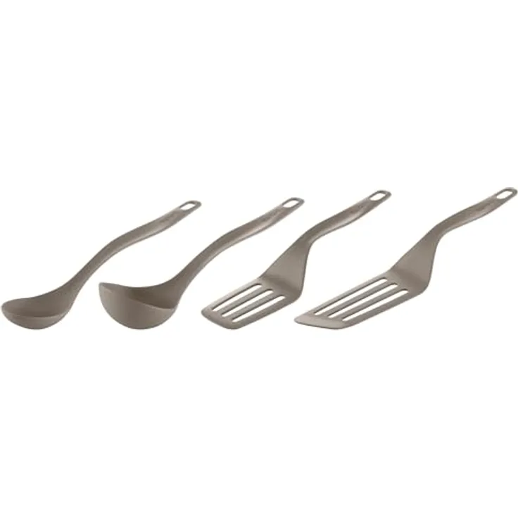 Tefal Küchenhelfer-Set 4-teilig, Grillzubehör aus 90% recyceltem Kunststoff, hitzebeständig bis 220 °C