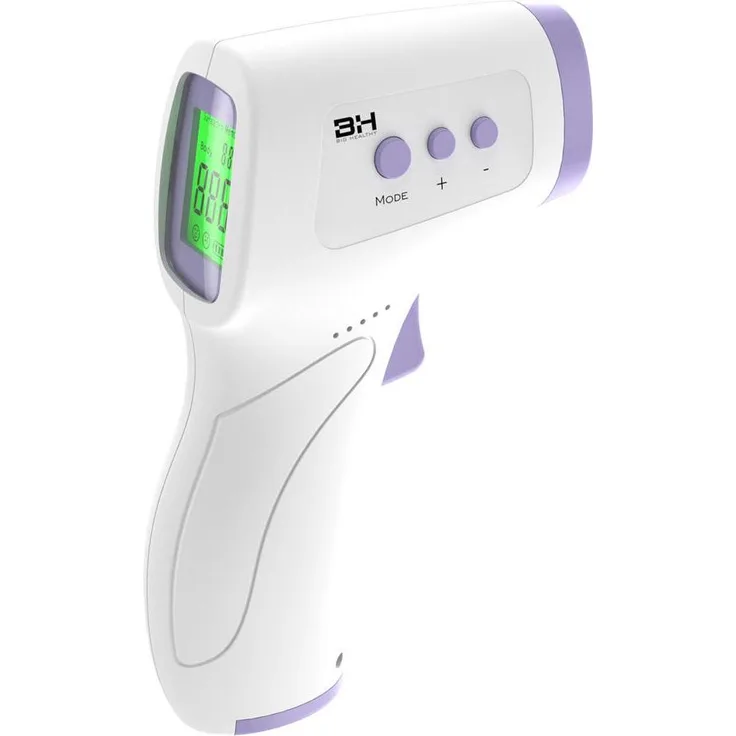 Manta HZK-801 Fieberthermometer, berührungslos mit 10 Messspeicher, akustischem Signal und schneller Messzeit von 2 Sekunden