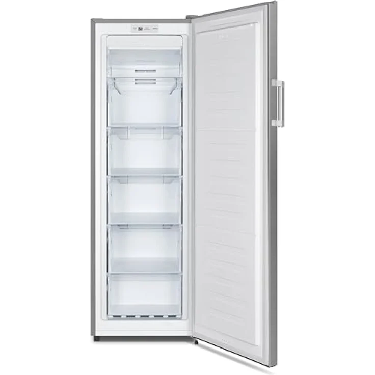 PKM GS212NFEIX Gefrierschrank, 194 Liter, NoFrost Technologie, Inox Design, Energieeffizienzklasse A – Bild 2
