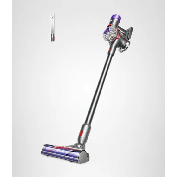 Dyson V8 Origin, 2-in-1-Stabstaubsauger, Beutellos, Silber/Nickel, Zyklonal, 0,54 l, 40 Minuten Laufzeit – Bild 8