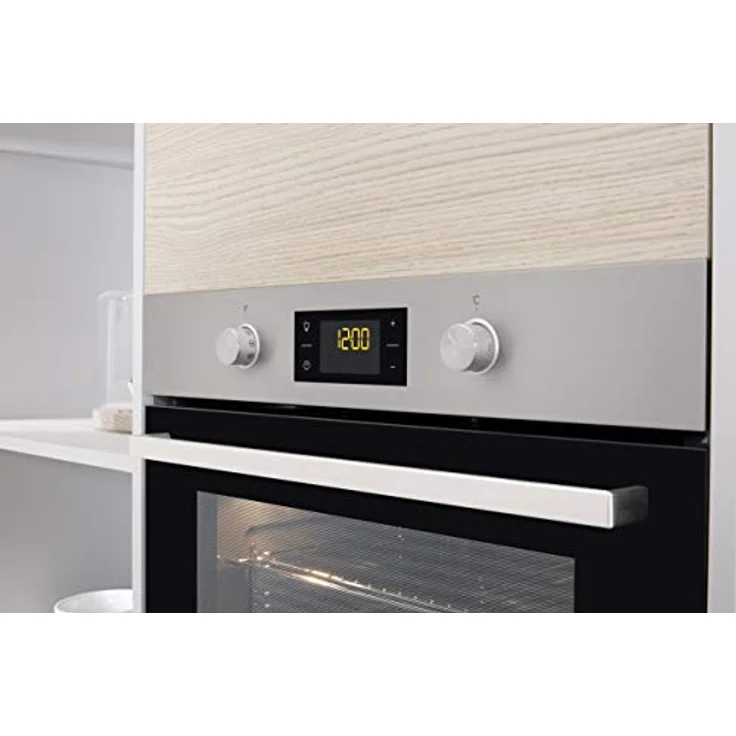 Privileg PBWR6 OH5V IN Einbau-Backofen, 71 L/Hydrolyse-Reinigung/7 Funktionen/Edelstahl/Turn&Go/Click&Clean/Versenkbare Bedienknebel – Bild 2