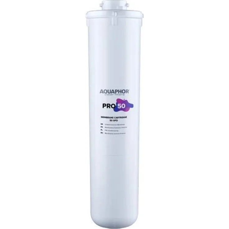 Aquaphor PRO 50 Membrane Membranfilter für Umkehrosmoseanlagen - entfernt Härtesalze und Verunreinigungen, 190 Liter am Tag, weiß