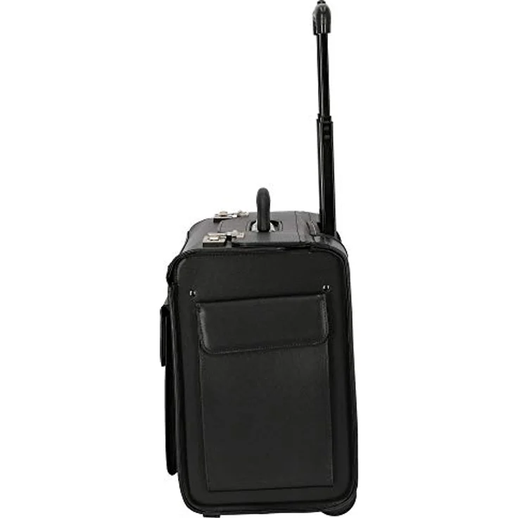 Dermata Pilotenkoffer 50cm aus Synthetik, Schwarz (52 l, S) – Bild 3