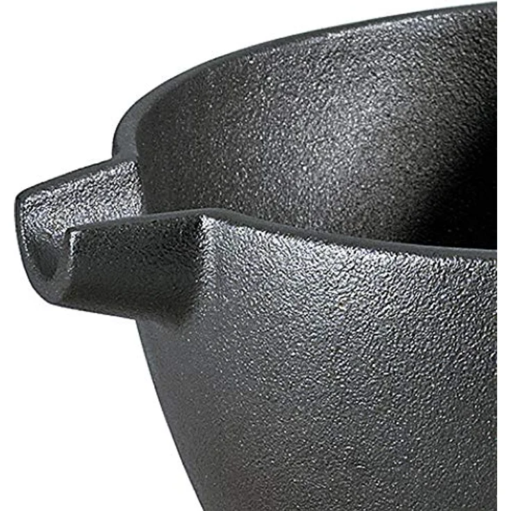 Zassenhaus Mörser XL Ø 15,5 cm Gusseisen, Schwarz – Bild 3