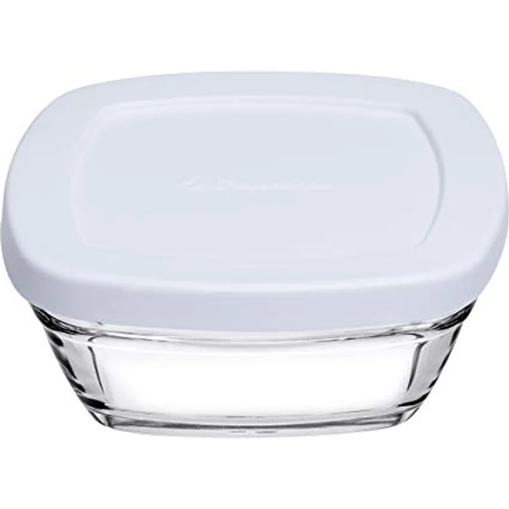 Paşabahçe Glas Vorratsdosen Set 4-teilig mit Asortili Multi Color Kunststoff Deckel 310cc, Ideal für besondere Anlässe – Bild 2