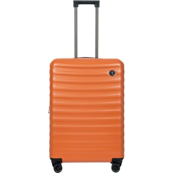Bric's Nausicaa 4 Rollen Trolley M, 69.5 cm mit Dehnfalte, orange, 100% Polycarbonat – Bild 1