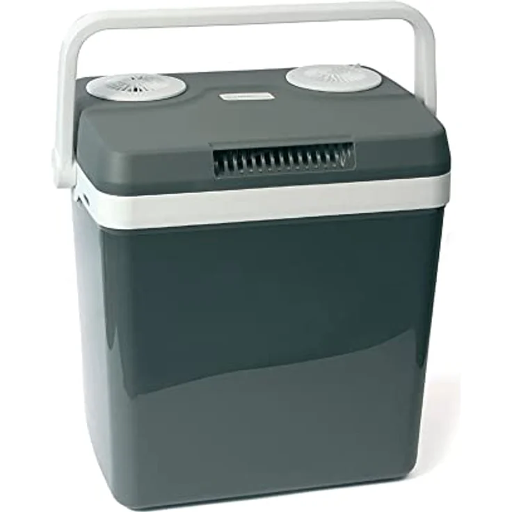 DINO KRAFTPAKET AC-DC Kühlbox thermoelektrisch, 12 V, 230V, 25L, Energieffizienzklasse E, grau – Bild 2