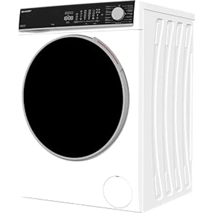 SHARP ES-MNFL814CWA-DE Frontlader Waschmaschine | 8 kg | Energieeffizienzklasse A | 1400 U/min | Inverter Motor | WiFi-Steuerung | Dampf-Funktion | Weiß – Bild 6