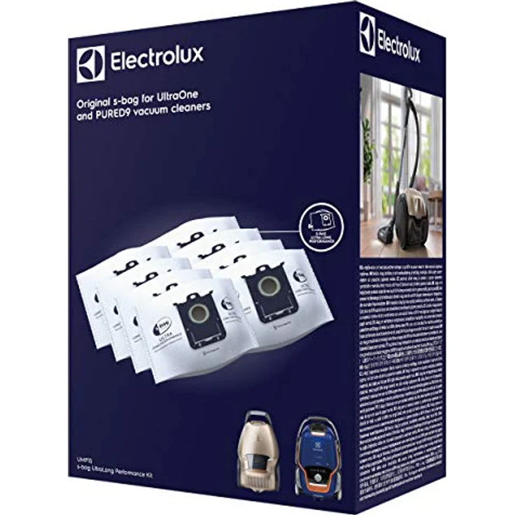 Electrolux s-Bag® Ultra Long Performance UMP1S, XXL-Staubsaugerbeutel (5 Liter) mit Mikrofilter und Motorfilter für optimale Saugkraft – Bild 1