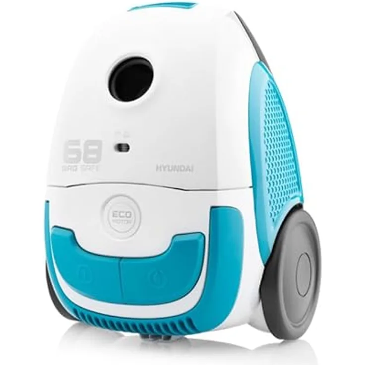 Hyundai Bodenstaubsauger HYUVC068, 800 W, mit Beutel, ECO-Motor