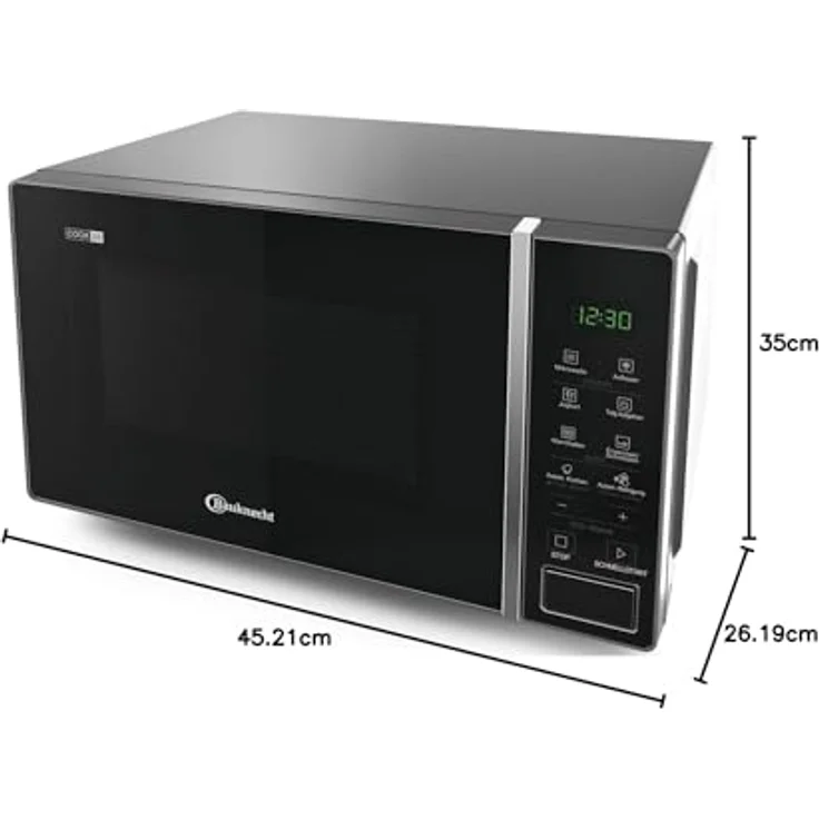 Bauknecht MWK 201 B Mikrowelle, 20 l Garraum, Kombination Grill und Mikrowelle, Schnellstart-Funktion (Rapid-Start), Warmhaltestufe, Schmelzfunktion, weiß – Bild 4