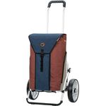 Andersen Einkaufstrolley - Royal Shopper Oli.P 2.0 blau 50 L Einkaufswagen, hochwertig, Shopping, Thermo, Aluminium, klappbar, Kugellagerad