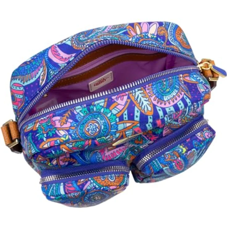 "Oilily Umhängetasche Sabo, Polyester - Robuste Damen-Umhängetasche in zeitlosem Design, mehrere Taschen, verstellbarer Umhängeriemen" – Bild 4