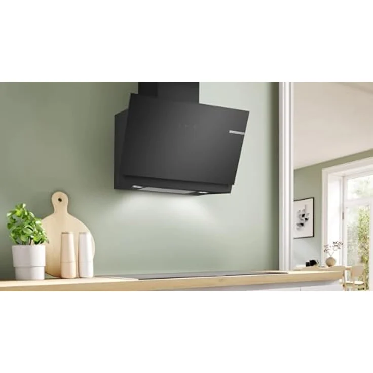Bosch DWK81AN60 Wandesse, 80 cm, Klarglas schwarz bedruckt, Schwarz – Bild 5