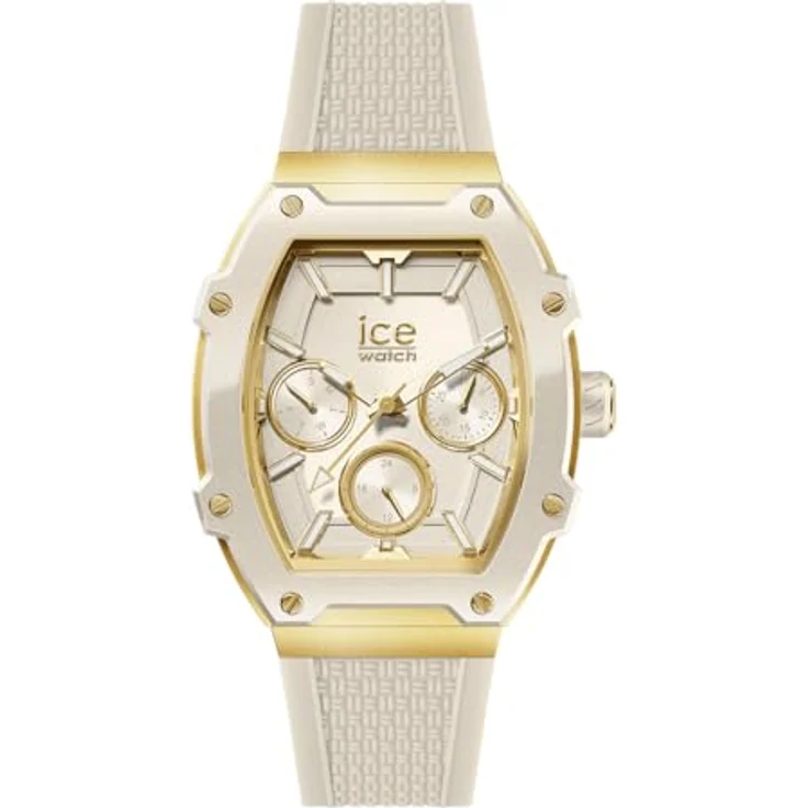 ICE-WATCH Ice Watch Watch 023898, Multidial-Uhr in Mandelhaut Beige mit Kalenderfunktion und 50m Wasserbeständigkeit – Bild 1