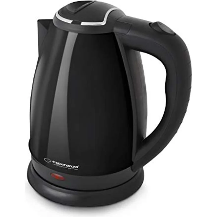 Esperanza EKK013K Elektrischer Wasserkocher Victoria 1,8L, Metall, Schwarz – Bild 2