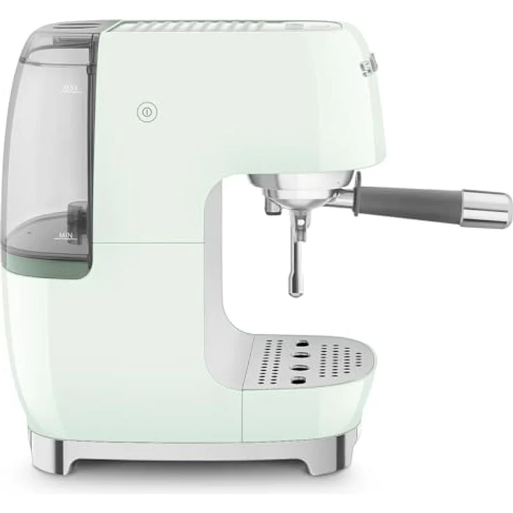 Smeg ECF03PGEU, Premium Siebträgermaschine im 50’s Style, Pastellgrün, mit Cold-Brew-Funktion und manueller Dampflanze – Bild 2