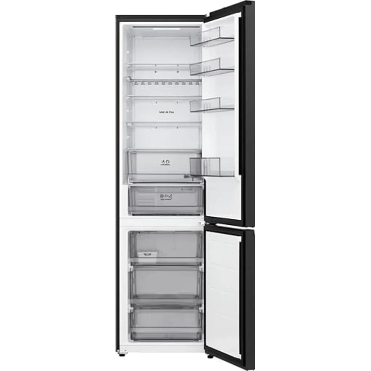 LG GBBS322CEV, Kühl-Gefrierkombination mit 375 l, 34 dB, 10 kg/24h, EEK C, Schwarz – Bild 8