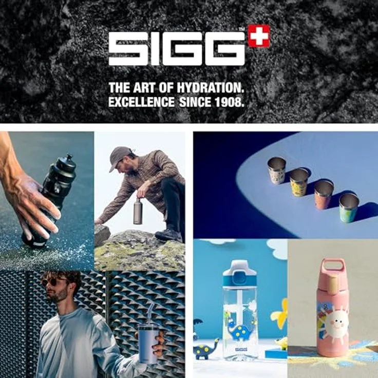 SIGG Total Colour Trinkflasche, Anthracite, 600ml – Bild 7