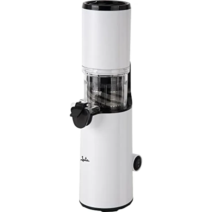 Jata JELI1201 Entsafter für Gemüse und Obst, langsame Entnahme, 60 U/min, 130 W, auslaufsicher, leise, Kapazität 600 ml, rutschfest, Digitalpanel