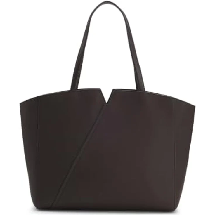 Boss Boss Revers Shopper Tasche aus Leder, 37 cm mit Laptopfach, braun – Bild 2