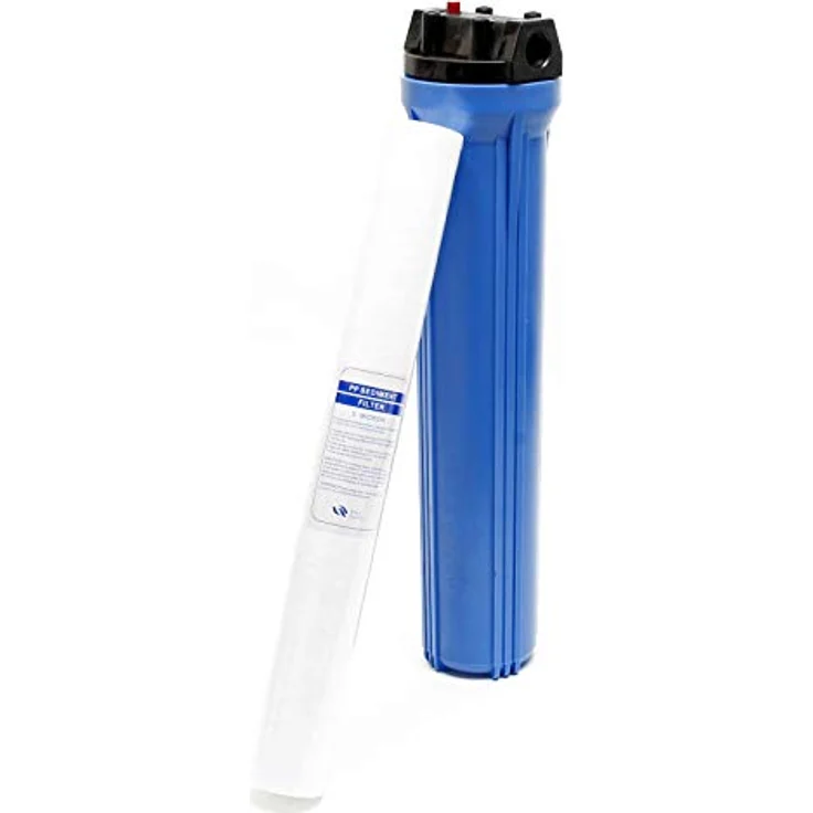 Naturewater NW-BRK01, 1 Stufen Wasserfilter mit 5 µ Sedimentfilter, 26,16 mm (3/4"), inklusive PP Kartusche und Filterschlüssel – Bild 1
