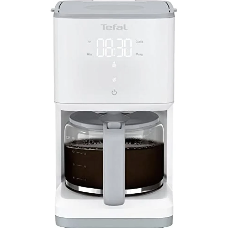 Tefal CM693110 Filterkaffeemaschine Sense, weiß – Bild 2