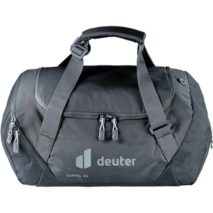 Deuter Duffel 35, Weekender Reisetasche 50 cm, schwarz, 100% Polyester, 50 x 23 x 30 cm – Bild 2