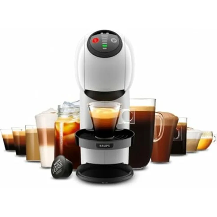 NESCAFÉ DOLCE GUSTO KP2431 Genio S Kaffeevollautomat Weiß, Kapselmaschine mit personalisierbarer Getränkeauswahl - Preisvergleich – Bild 2