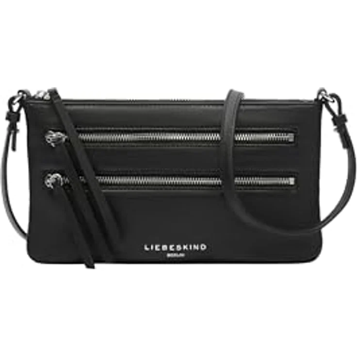 Liebeskind Zena Umhängetasche S, 100% Leder, schwarz, 22 cm x 5 cm x 15 cm – Bild 1