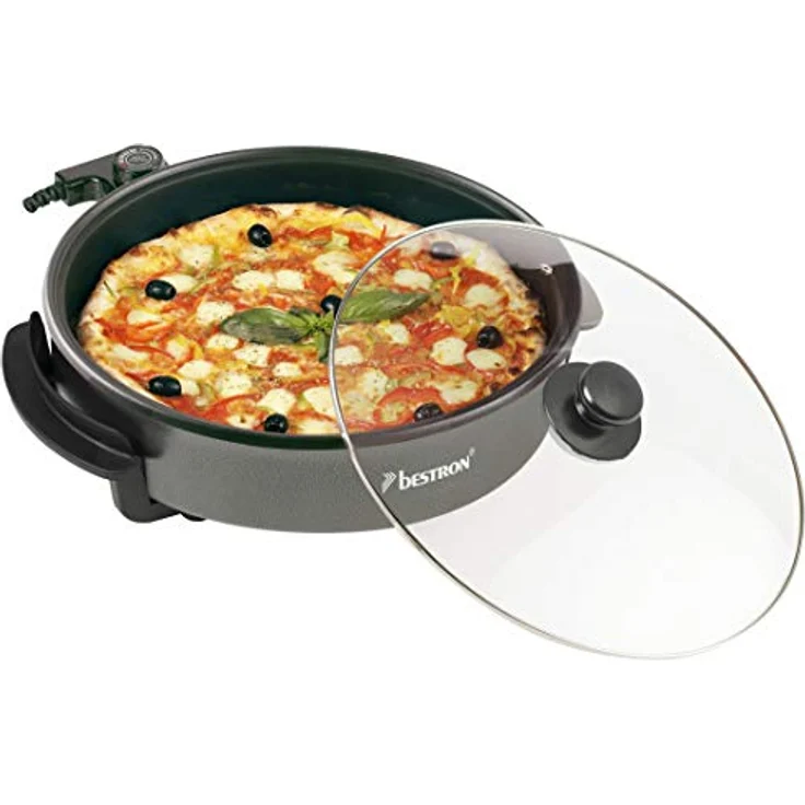 Elektrische Partypfanne, 1500 Watt, Antihaftbeschichtung, D 40 cm – Bild 2