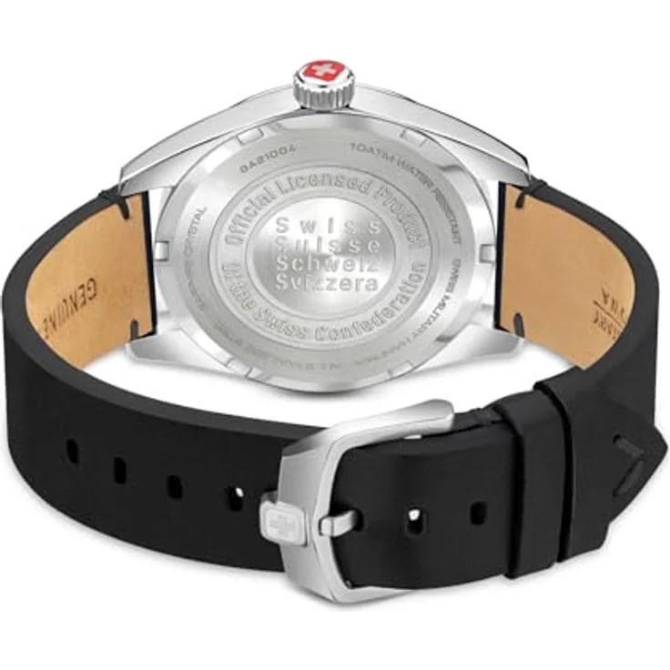 Swiss Military Hanowa Armbanduhr Herren Chrono Falcon SMWGA2100401, Quarzuhr, 42 mm, schwarz – Bild 4