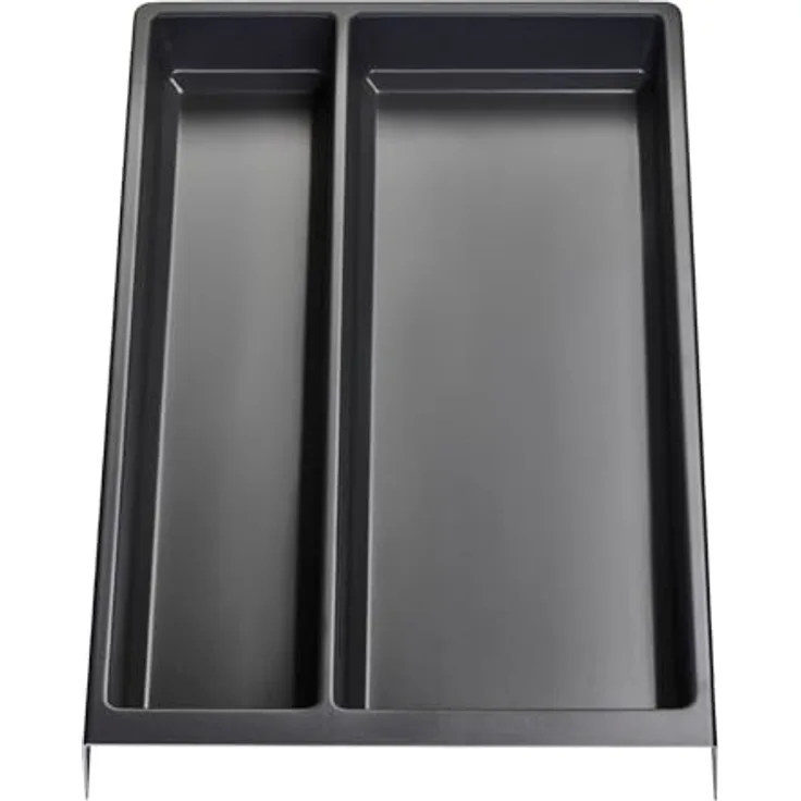 Orga-Box SEPARADO Individual Schubladeneinsatz schiefergrau genarbt (300 x 474 x 51 mm) - Für große Küchenutensilien ab 40cm Schrankbreite