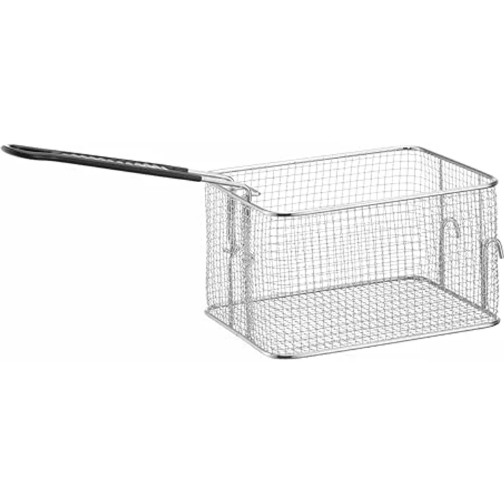 HENDI Frittierkorb für 8-Liter-Fritteusen, robuste Konstruktion, 238x190x140mm, ideal für Gastronomie und privaten Gebrauch – Bild 1