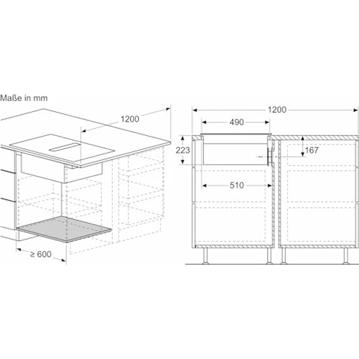 SIEMENS Induktions-Kochfeld ED811HQ26E, mit vollintegrierten Dunstabzug, rahmenlos, Kombi-Induktion, touchSlider, Home Connect – Bild 15