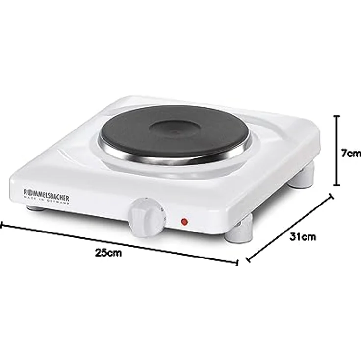 Rommelsbacher THL 1097, Kochplatte, Betriebsart Netzbetrieb, Breite 29,5 cm – Bild 5