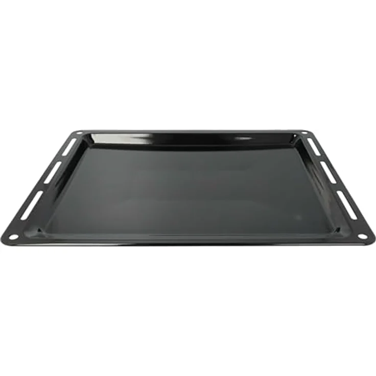 VHBW Backblech kompatibel mit Privileg PCCI 5-Serie, 44,5 x 37,5 x 2,5 cm, Antihaftbeschichtet, Emailliert, Schwarz – Bild 3