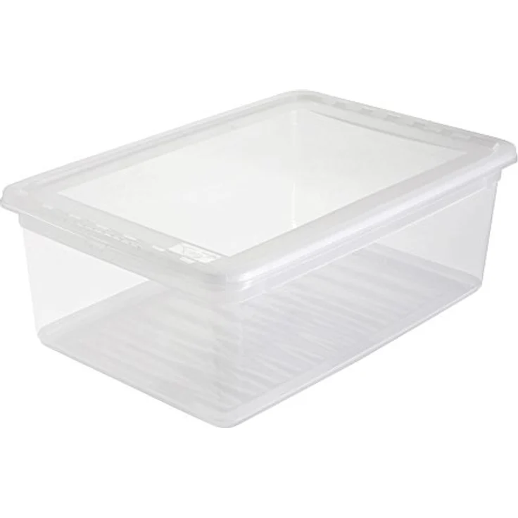 keeeper Aufbewahrungsbox mit Air Control System, 39 x 26,5 x 14 cm, 11 l, Bea, Transparent – Bild 2