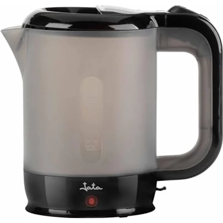 JATA JEHA1240, Elektrischer Wasserkocher 0,5 l, 900 W, BPA-frei, Klappdeckel, Wasserstandsanzeige, einfache Reinigung – Bild 1