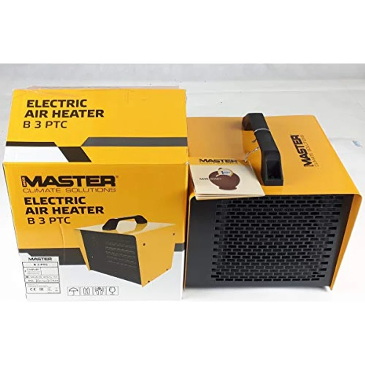 Master ELEKTRISCHE HEIZUNG REM B 3PTC, Heizlüfter 2-stufig 1,5/3,0kW 97mü/h, blau – Bild 4