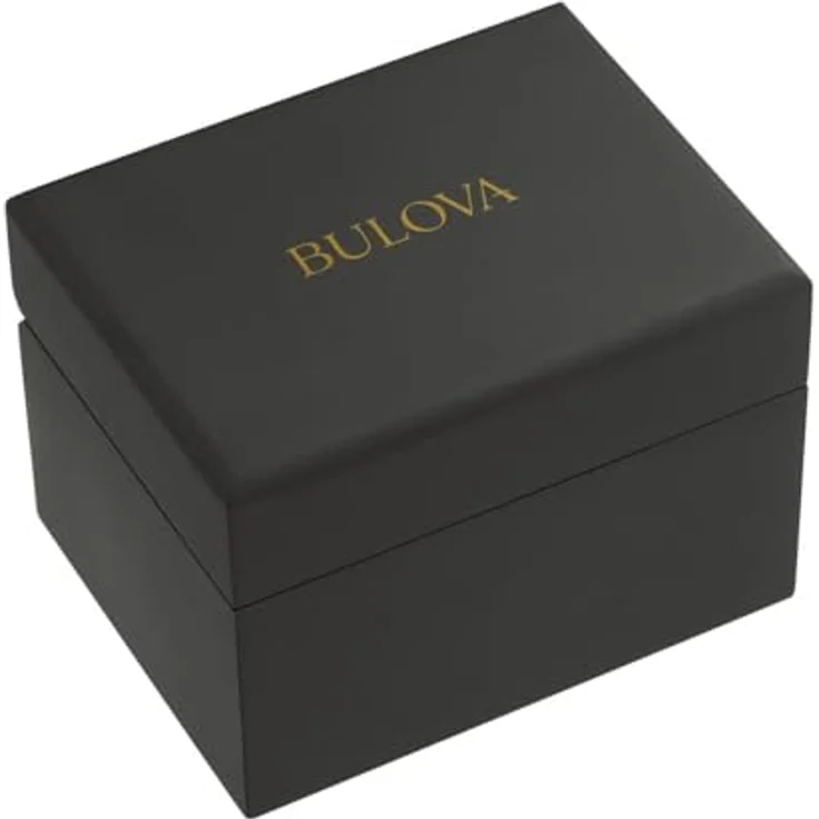 Bulova Automatic Mil-Ships Special Edition, Herrenuhr mit Antireflex-Saphirglas und blauem Zifferblatt, Dunkelblau 98A325 – Bild 10