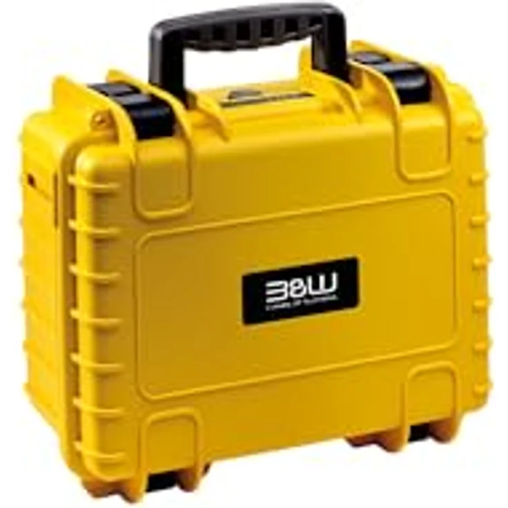 B&W International B&W Transportkoffer Outdoor Typ 3000 - Gelb - wasserdicht nach IP67 Zertifizierung, staubdicht, bruchsicher und unverwüstlich – Bild 2