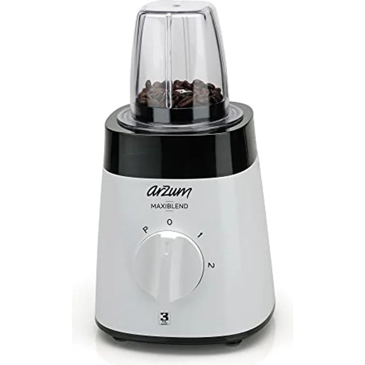 Arzum AR1057 Standmixer 500W Weiß/Schwarz, Standmixer, Schwarz, Weiss – Bild 9